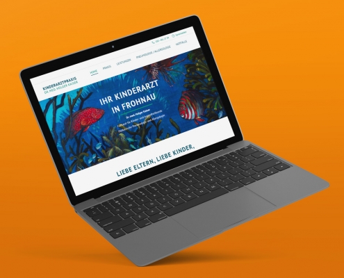 Webdesign für Kinderarzt-Praxis "Kaiser"